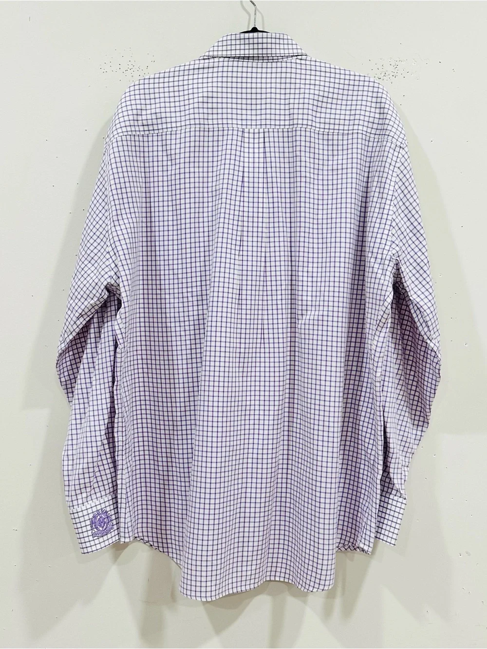 Peter Millar Men Shirt‎ XL Plaid Flint Hills National Golf Club Invitational